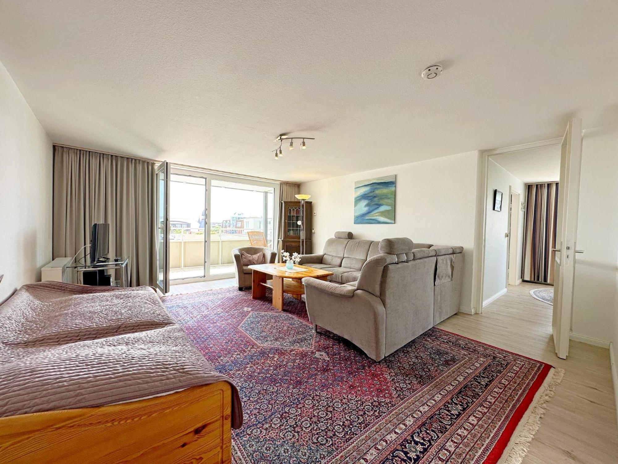 Dreizimmerwhg Im Zentrum Westerland, Hanseatenhaus App 34 Balkon Und Garage * Westerland