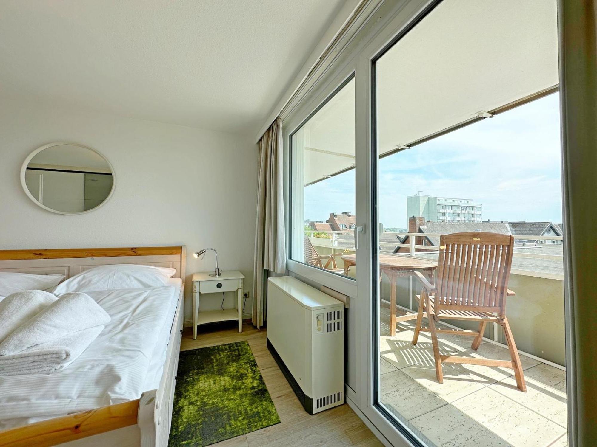 Dreizimmerwhg Im Zentrum Westerland, Hanseatenhaus App 34 Balkon Und Garage Apartment