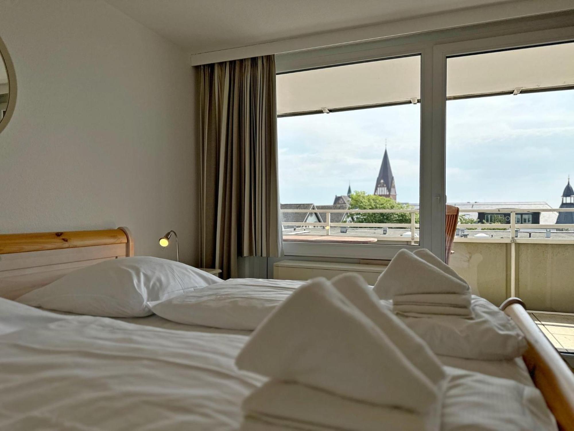 Dreizimmerwhg Im Zentrum Westerland, Hanseatenhaus App 34 Balkon Und Garage Apartment *